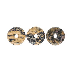Donut médio de jaspe leopardo