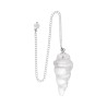 Péndulo Espiral de Cuarzo Blanco (ESP1)
