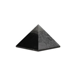 Piramide di Shungite Grande Lucidata Brillante di 10x10cm