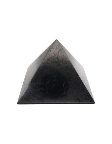 Piramide di Shungite Brillante 13x13cm