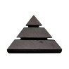 Pyramide de shungite Sakkara 7x7cm