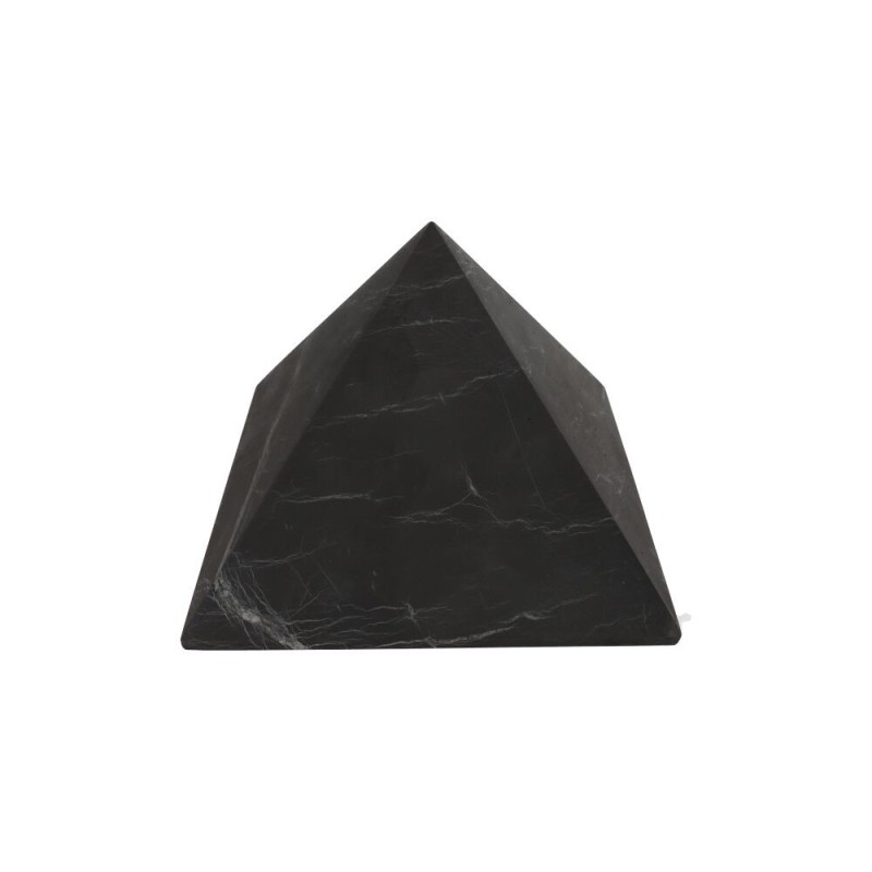 Piramide di Shungite Mate di 13x13cm