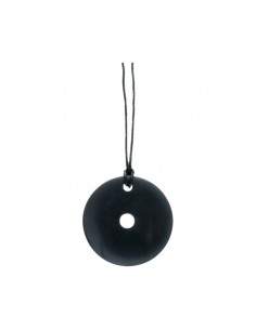 Pendente di donut in Shungite