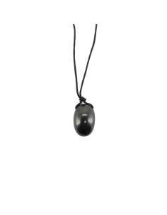 Olive Shungite Pendant