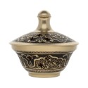 Small Bronze Censer with Black Engravings (INB-522)