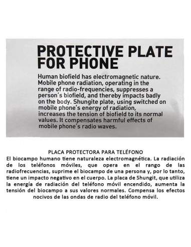 Placca Adesiva di Shungit Rettangolare