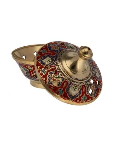 Grandissimo braciere di bronzo con...