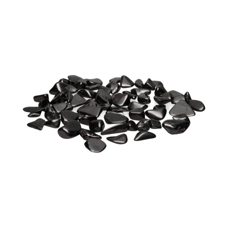 Mini Rodati di Shungite Brillante 1x1cm (Confezione 250gr)