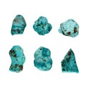 Pendentif Turquoise naturelle percée 9-12gr