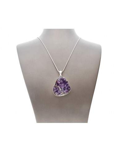 Pendentif Druse en améthyste en...