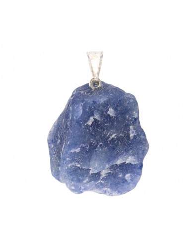 Pendenti in Quarzo Blu Grezzo con...