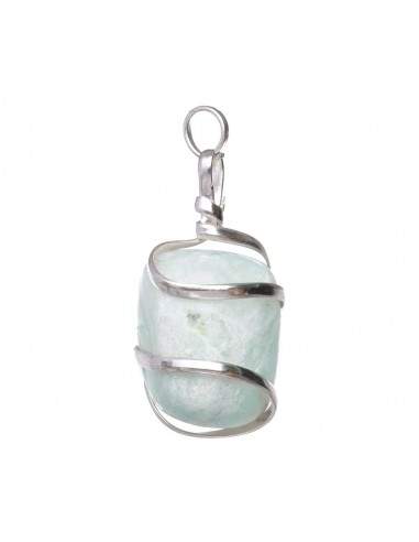 Ciondolo di Amazonite con Spirale in...