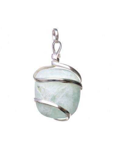 Ciondolo di Amazonite con Spirale in...