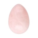 Large Rose Quartz Yoni Egg with A-Hole