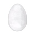 Grand œuf de Yoni en quartz blanc