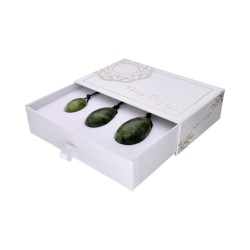 Pacchetto Uova Yoni in Giada con Foro
