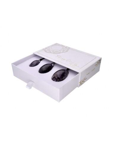 Pacco di uova di pietra ametista con...