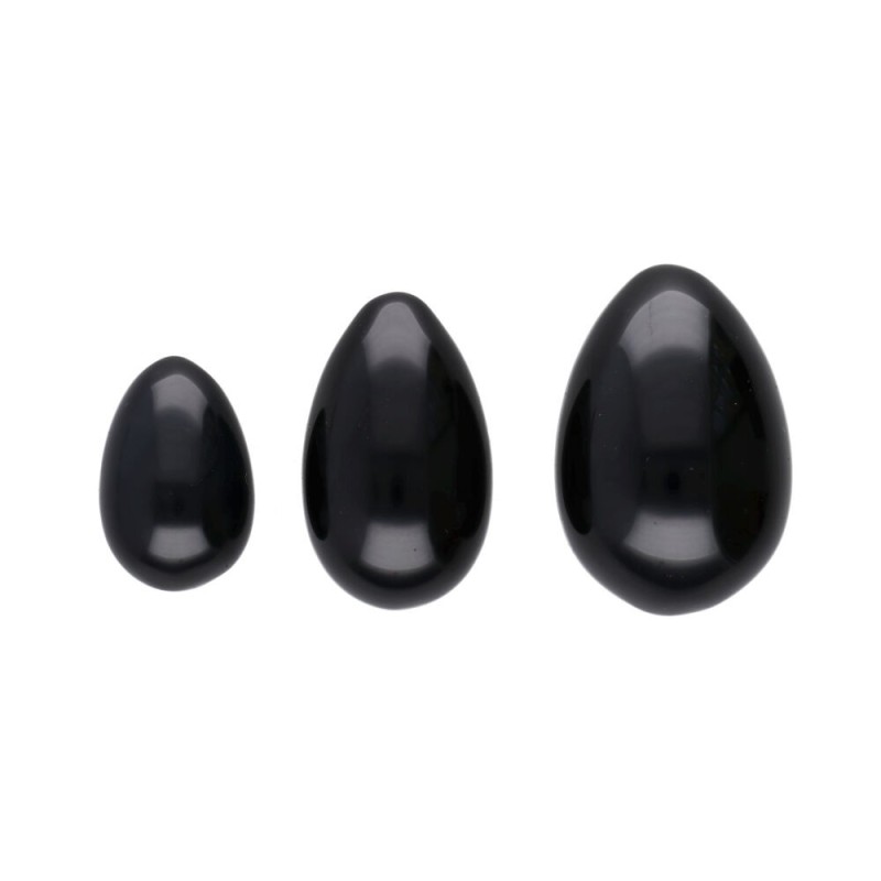 Pacchetto Uova Yoni in Obsidiana