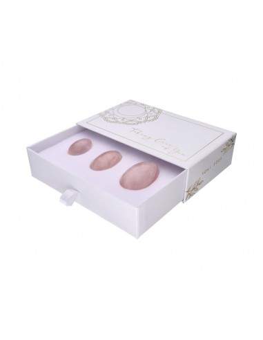 Pack Uova Yoni di Quarzo Rosa