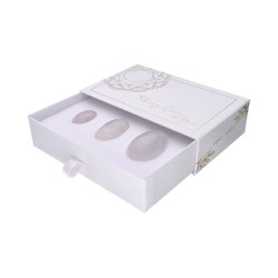 Pacchetto Uova Yoni in Quarzo Bianco