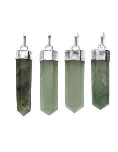 Pendentif en quartz vert... 2