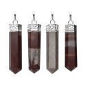 Silver Plated Shiva Lingam Point Pendant