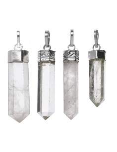Silver Plated Quartz Point... 2