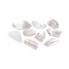 Pointes de quartz blanc brut
