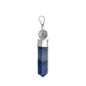 Blue Quartz Point with Quartz Sphere Pendant