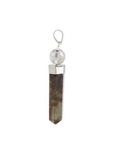 Ciondolo con Punte di Labradorite e...