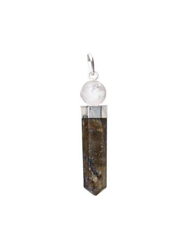 Ciondolo con Punte di Labradorite e...