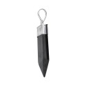 Shungite Seed of Life Pendant in Silver Plating
