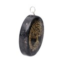 Pingente de Resina com Shungite Árvore da Vida