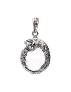 Pendentif Dragon plat de...