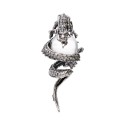 Pingente de dragão de Gotland em prata esterlina 925