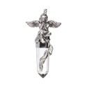Ciondolo Gotland Angelo e Punta di Quarzo in Argento 925