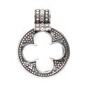 Mini pendente Flat Gotland em prata de lei 925