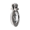 Mini pendente Flat Gotland em prata de lei 925