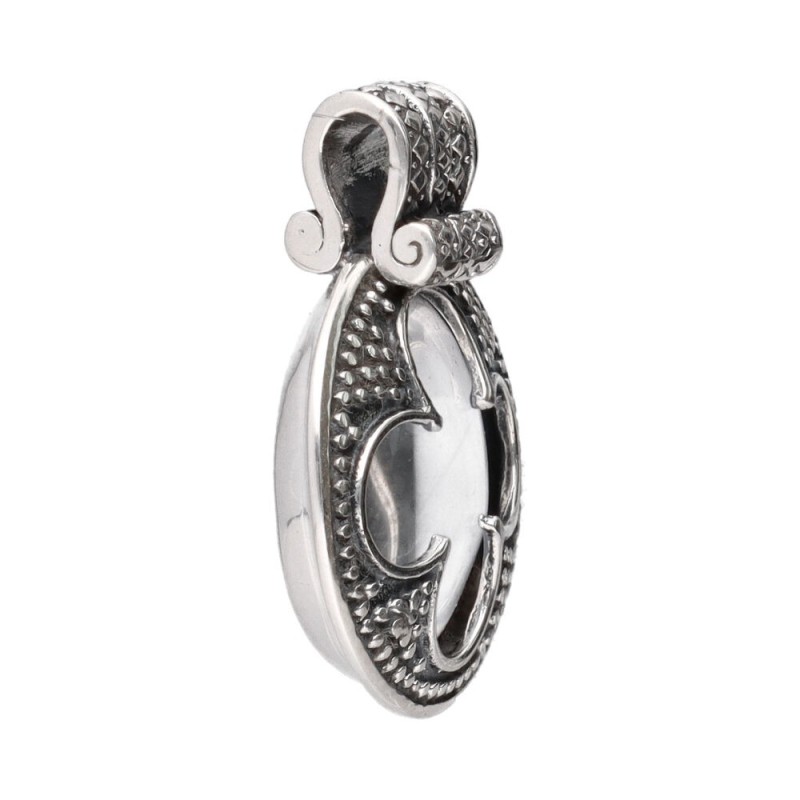Ciondolo Gotland Piatto Mini in Argento 925