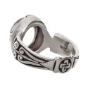 Gotland Collection Ring in 925 Sterling Silver - quartz