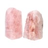 Doble Cara Pulida Cuarzo Rosa