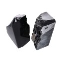Double face polie en obsidienne