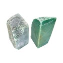 Quartzo verde de dupla lateral polido (pacote 1.5)
