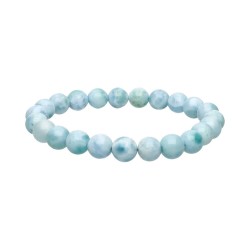 Bracciale in Larimar 8mm
