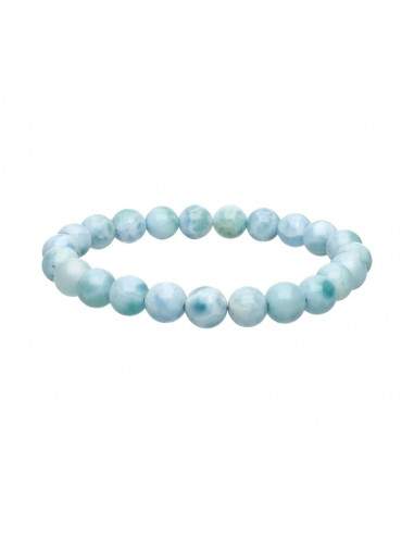 Bracciale di Larimar 8mm