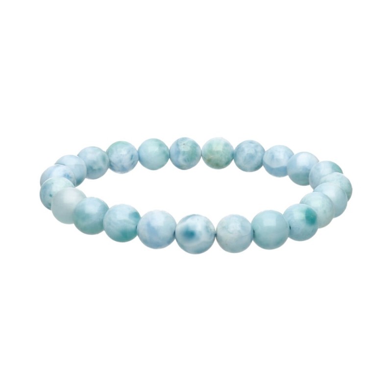 Bracciale in Larimar 8mm
