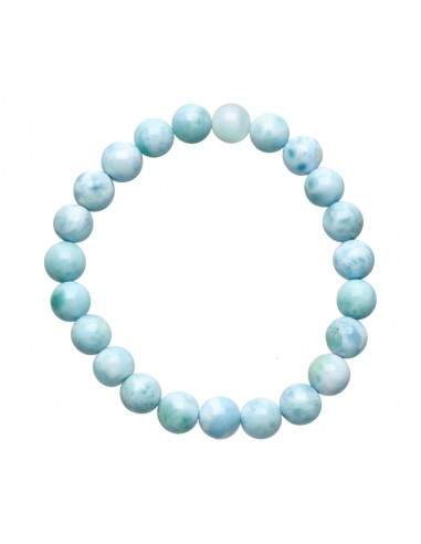 Bracciale di Larimar 8mm