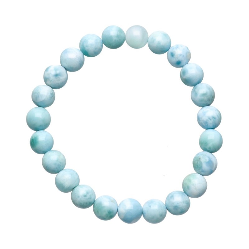 Bracciale in Larimar 8mm