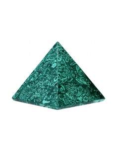 Piramide di Malachite 7x7 cm
