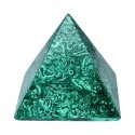 Pirámide de Malaquita 7x7cm